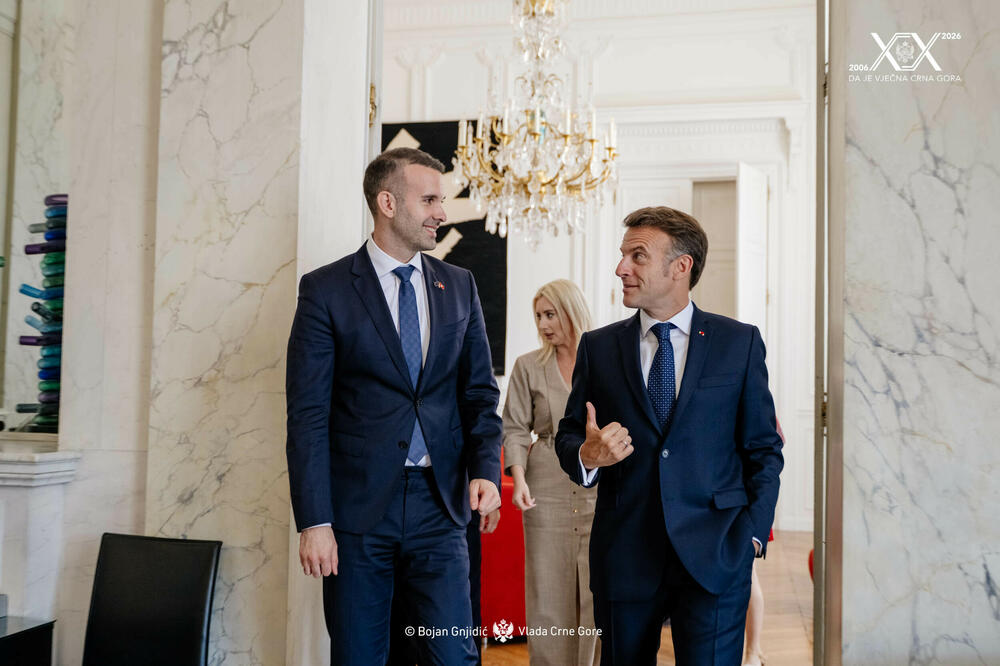 Potpisivanje najavio za narednu sedmicu: Spajić i Makron, Foto: Vlada Crne Gore