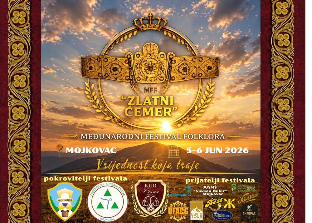 Mojkovac domaćin međunarodnog festivala folklora 