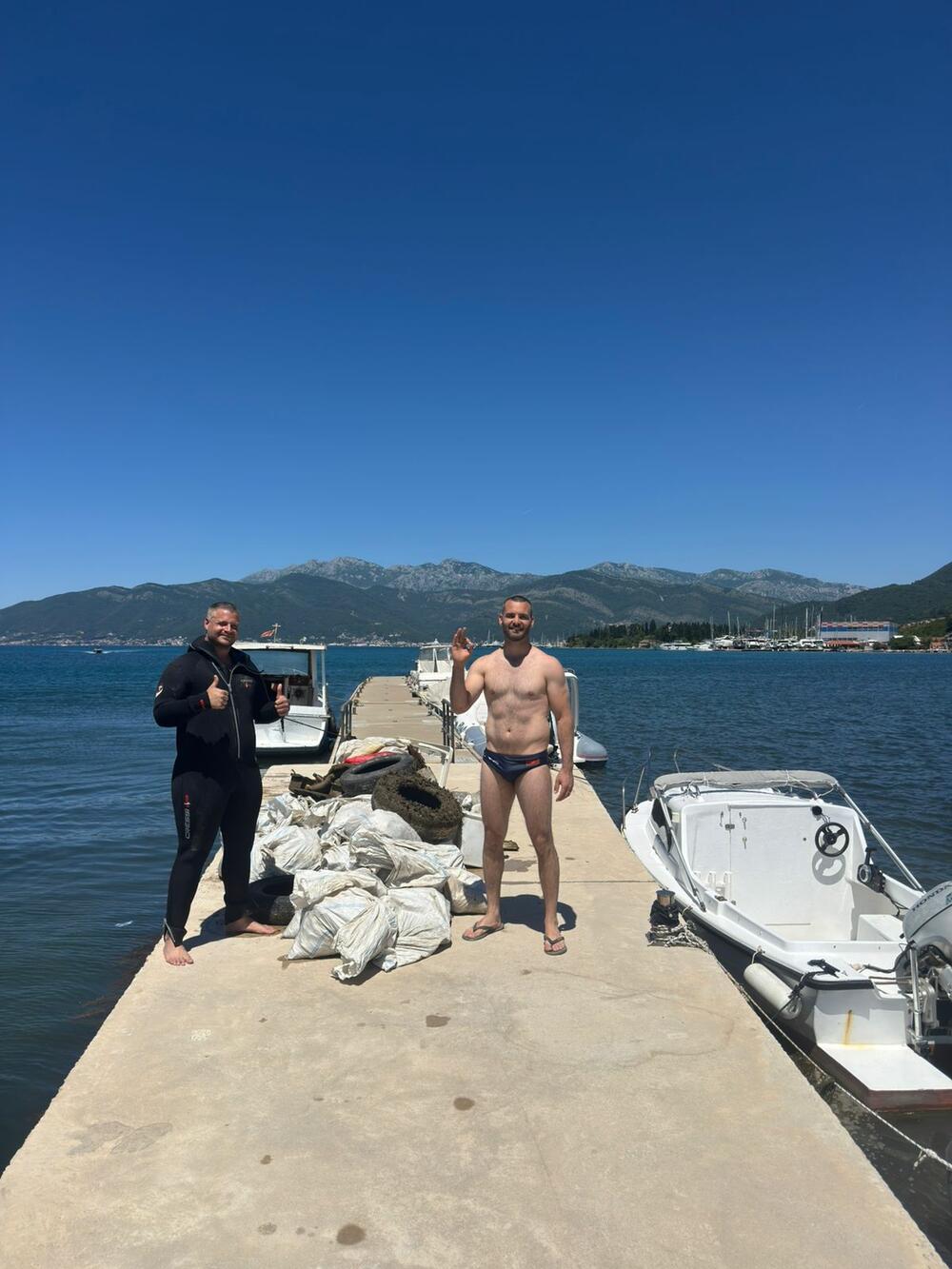 <p>"Kao ljubitelji ove naše male Crne Gore, odlučili smo to očistiti da ljudi ne gledaju ovu sramotu onih koji to bacaju i misle da je to nečija tuđa briga", rekao je don Željko Pasković</p>
