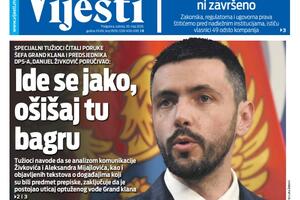 Naslovna strana Vijesti za 30. maj 2026.