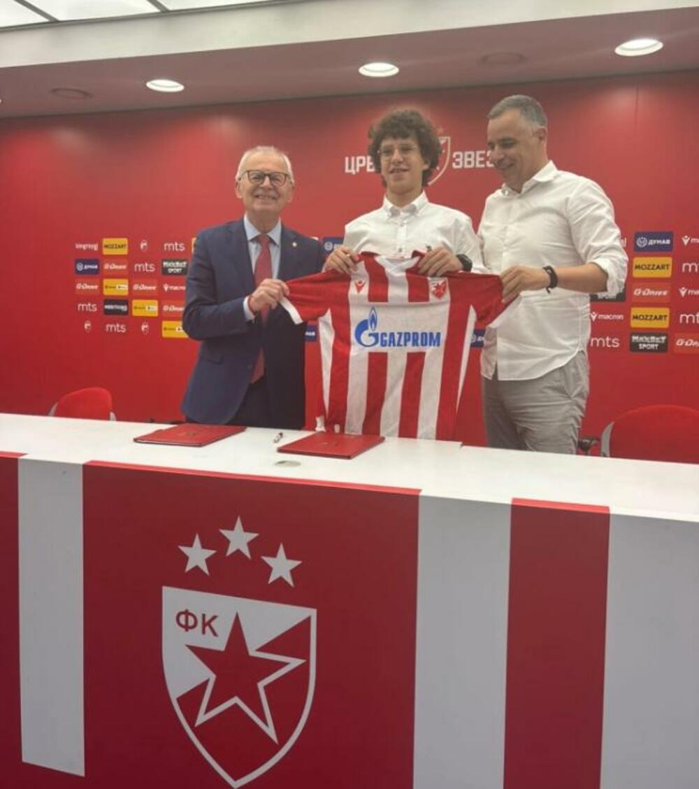 Nilević potpisao profesionalni ugovor sa Crvenom zvezdom
