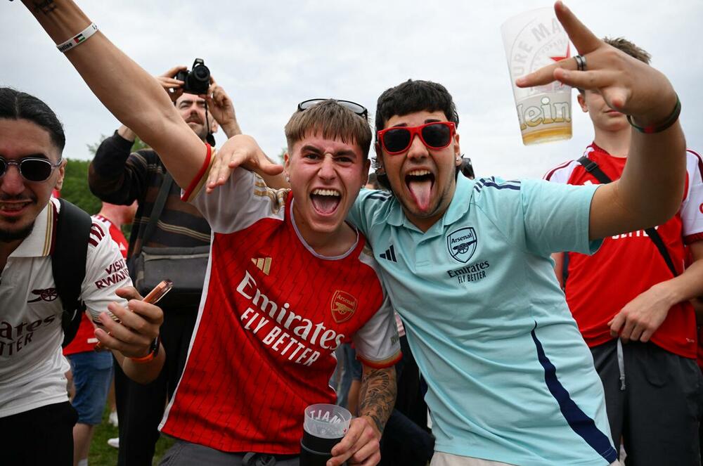 <p>Pari Sen Žermen i Arsenal danas (18) na "Puškaš areni" u Budimpešti igraju finale Lige šampiona</p>