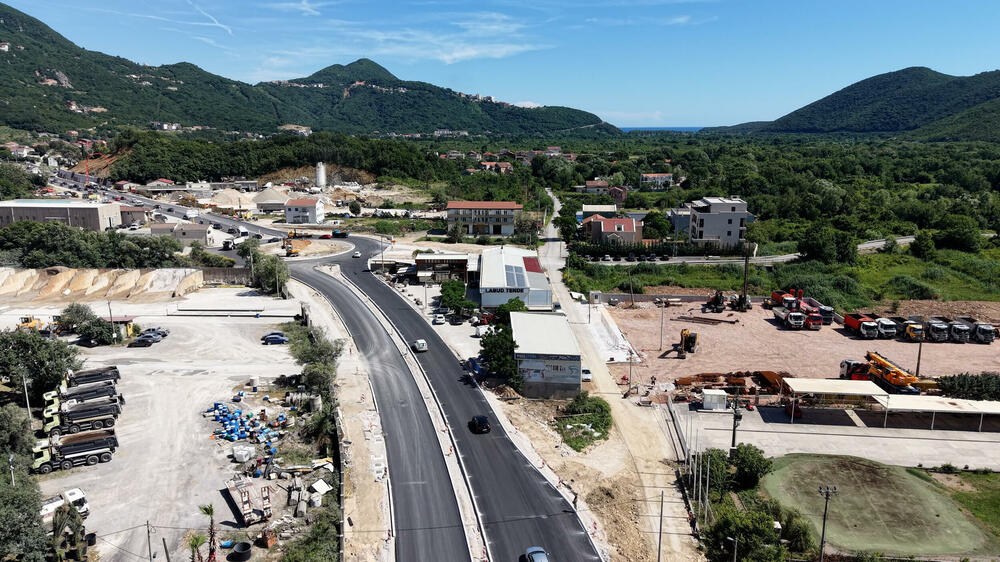 Media Biro: Bulevar Tivat-Jaz otvoren za saobraćaj, pogledajte...