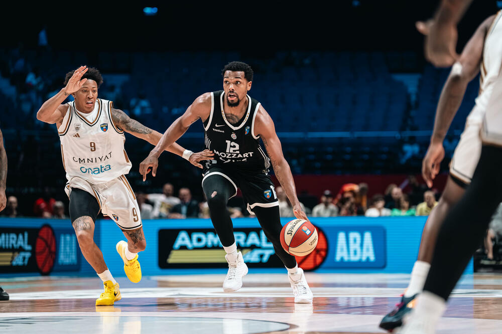 Sterling Braun (Partizan) na utakmici sa Dubaijem u "Koka-Kola areni" ranije ove sezone, Foto: Dubai Basketball
