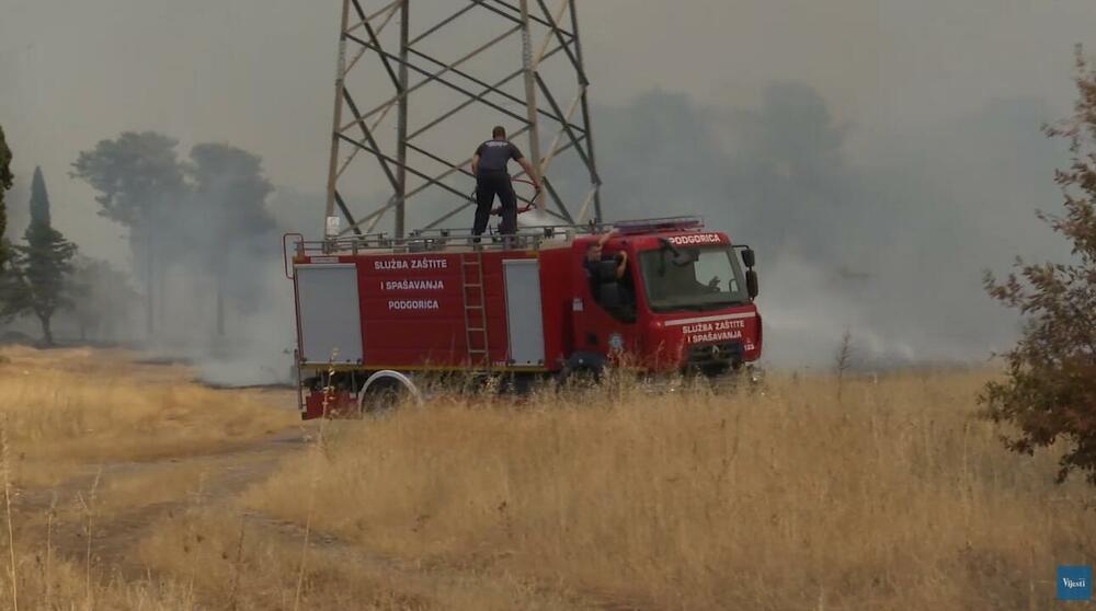 Ko će da gasi požare u Podgorici? Vatrogasaca više, ali i dalje...