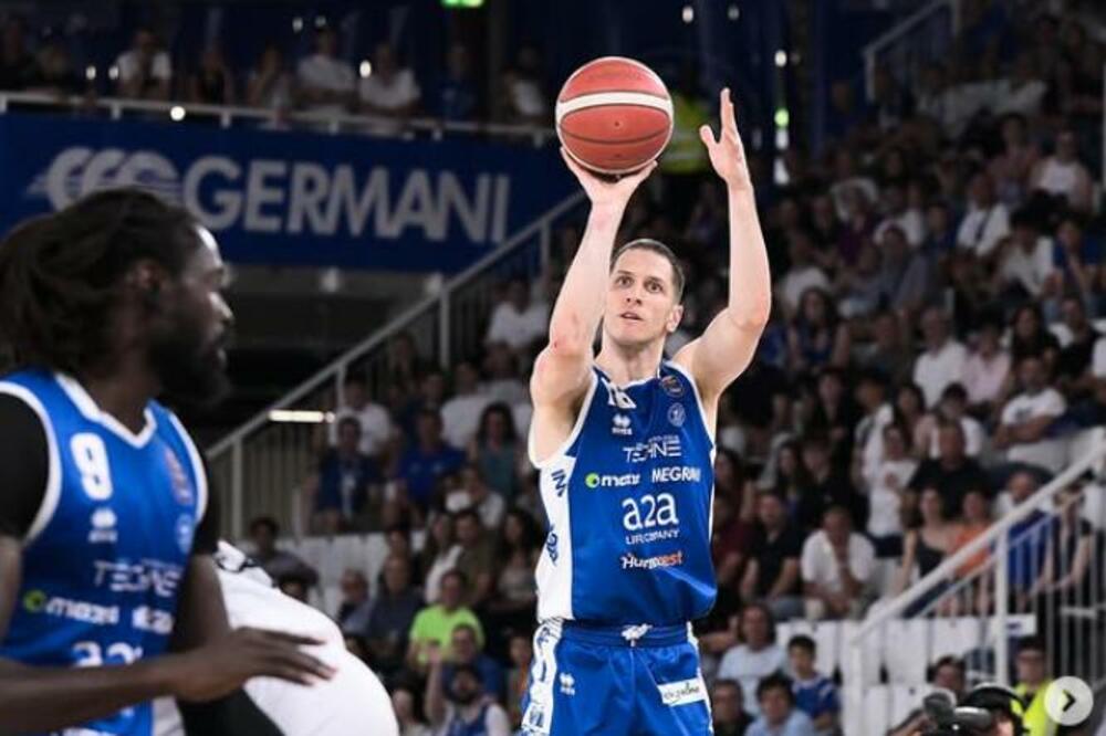 Ivanović, Foto: Instagram.com/pallacanestrobrescia