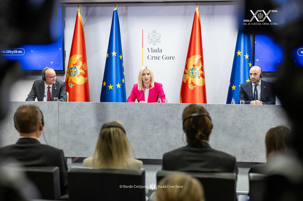 Sa konferencije za medije, Foto: Vlada Crne Gore