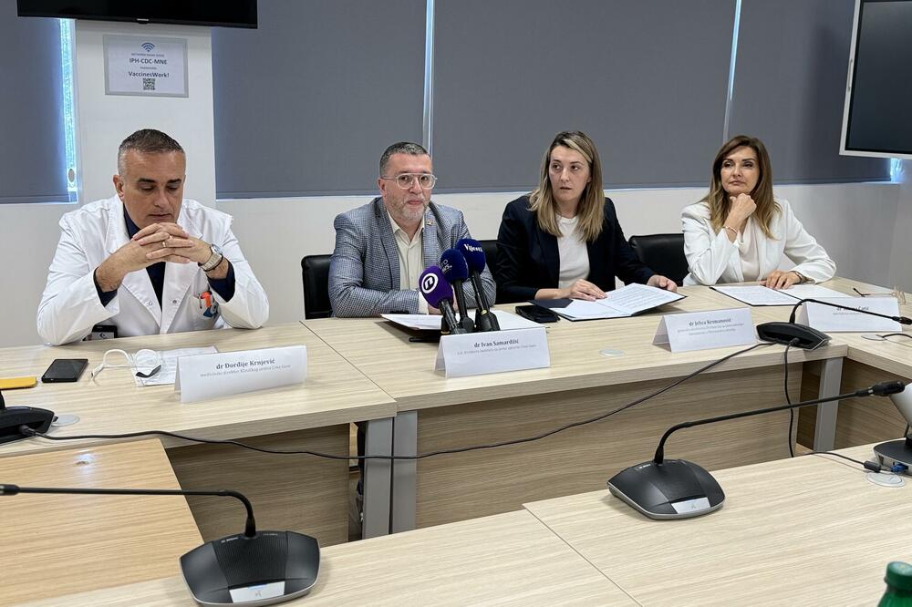 Sa jučerašnje konferencije za medije, Foto: Nikola Saveljić
