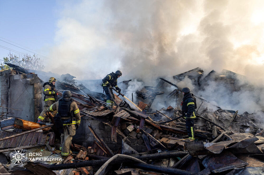 Posljedice jednog od ranijih ruskih napada na Harkov, Foto: Reuters
