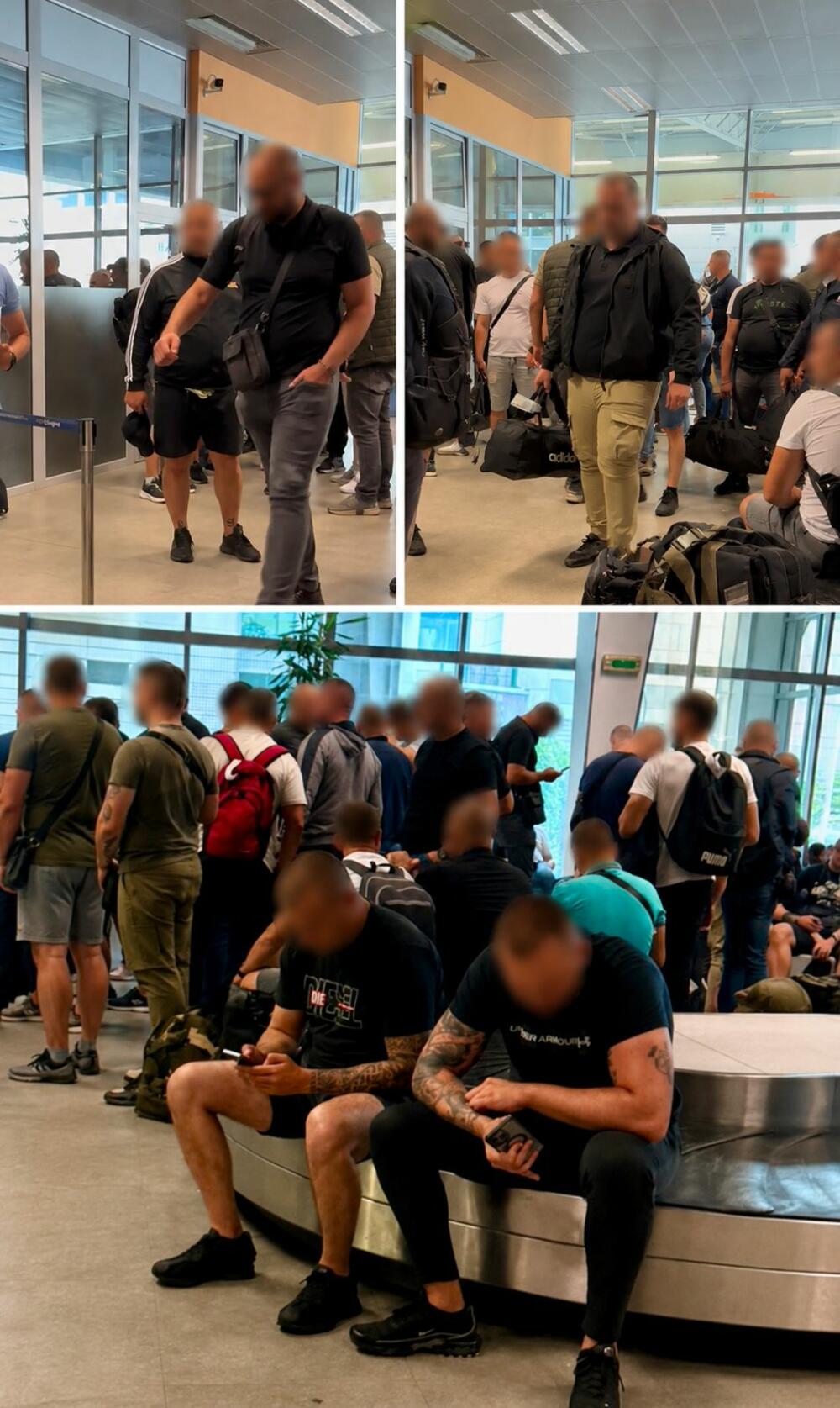 Zadržani putnici iz Srbije