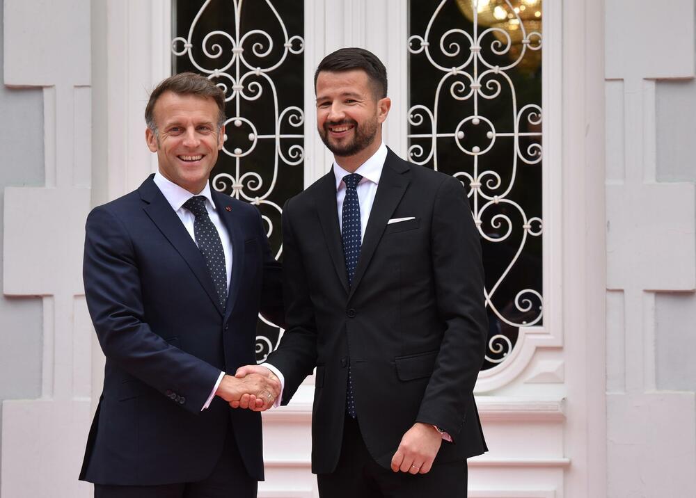 “Veliki dan za Crnu Goru i francusko-crnogorsko prijateljstvo”: Makron i Milatović