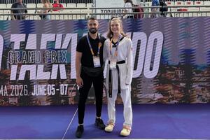 Andrea Berišaj petoplasirana na Gran priju u Rimu
