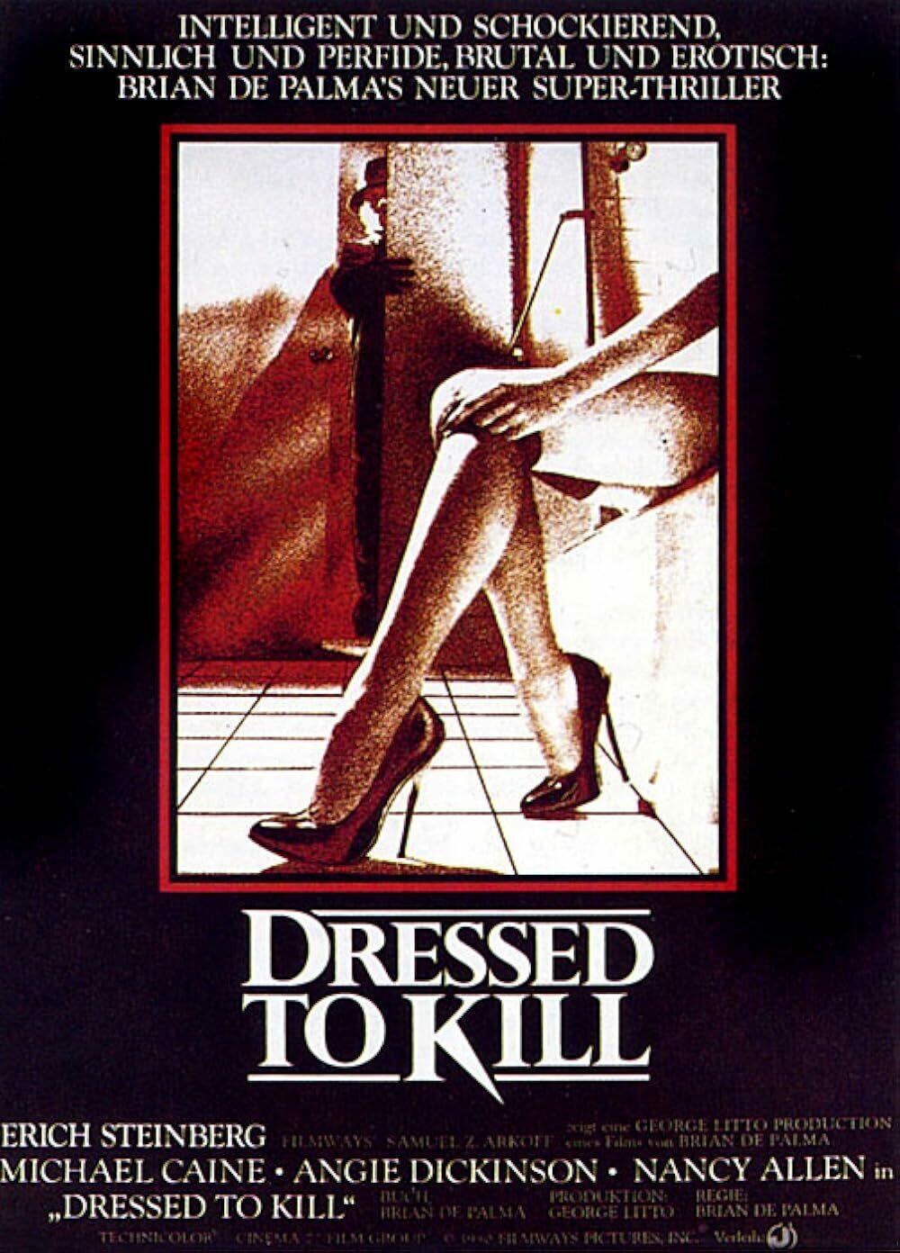 “Obučena da ubije”, 1980, Brian de Palma (plakat)