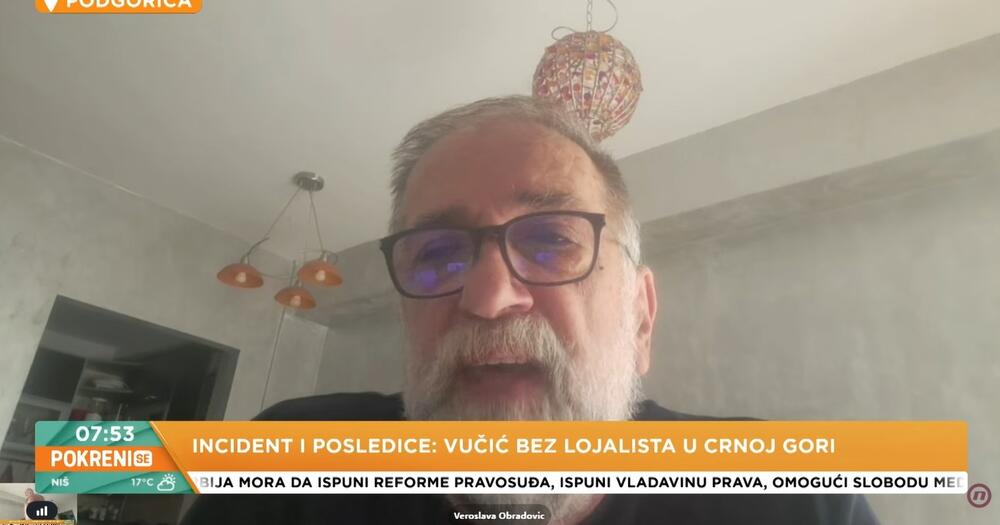 Obradović: Vučić incidententima pokušao da prikrije neuspjehe...