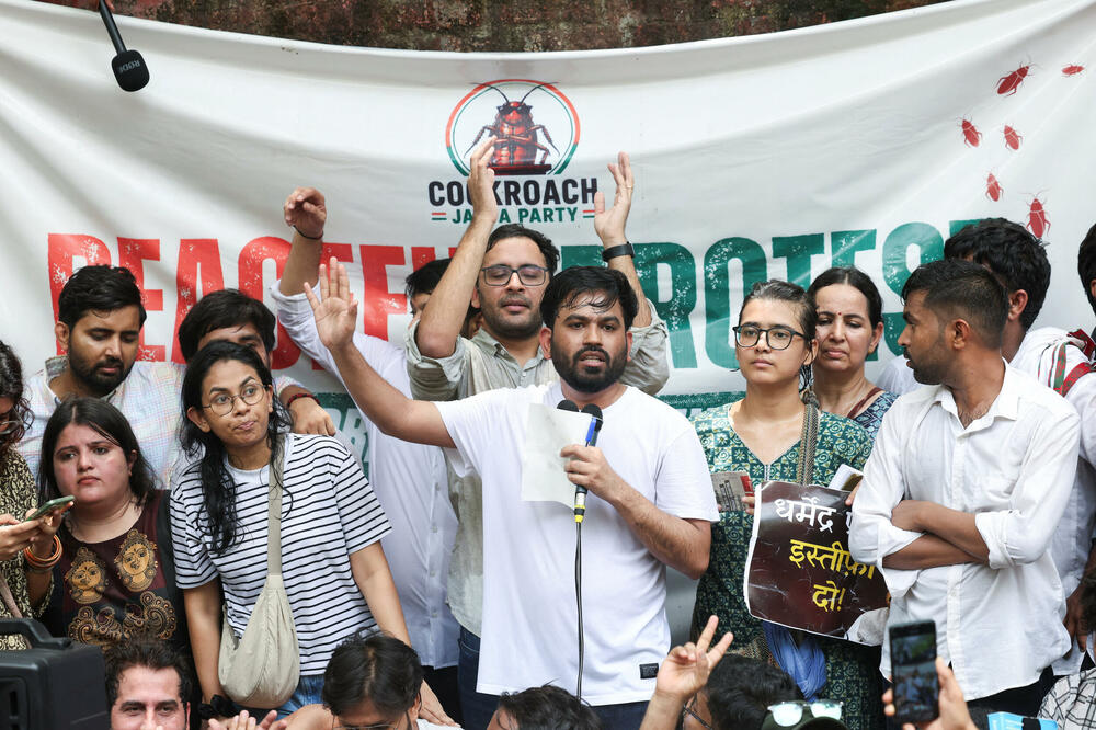 Sa protesta u Nju Delhiju, Foto: REUTERS