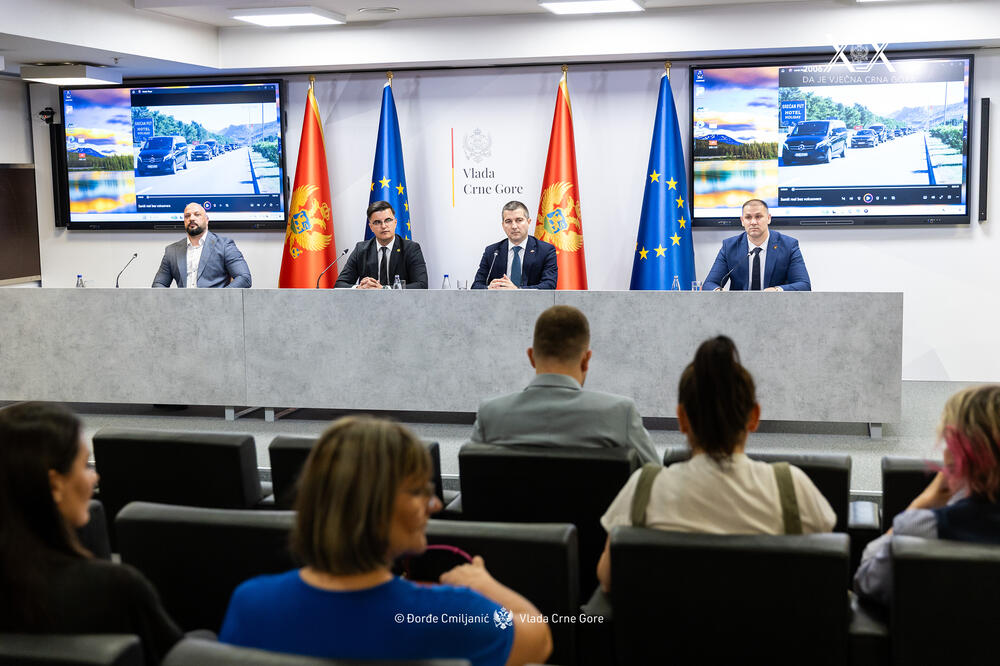 Sa konferencije za medije, Foto: Vlada Crne Gore