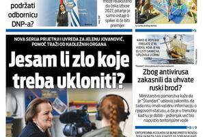 Naslovna strana Vijesti za 9. jun 2026.