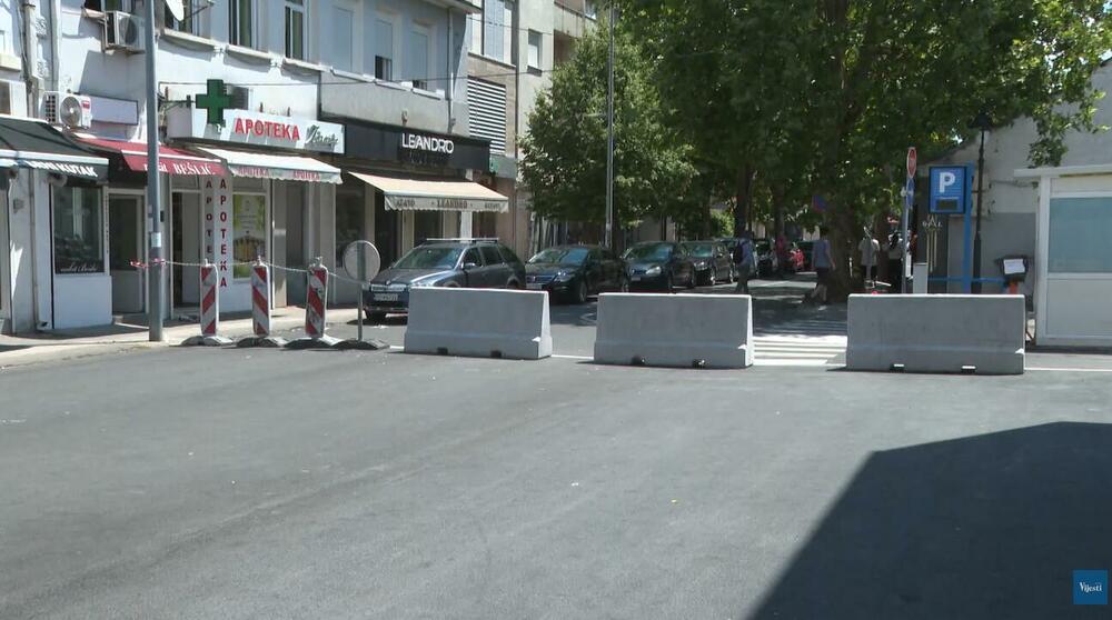 Podgorica: Betonske barijere privremeno rješenje u