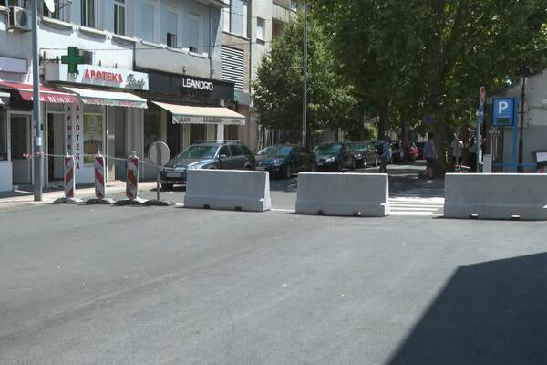 Podgorica: Betonske barijere privremeno rješenje u okviru plana...