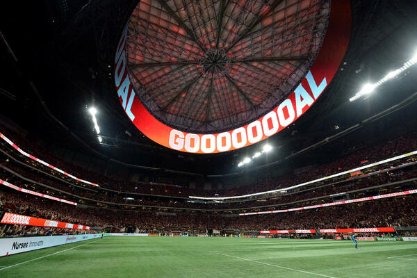 Atlanta; Šarm rimskog Panteona na svemirskom stadionu i grad gdje...