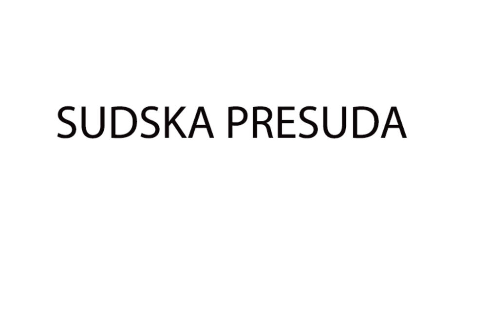 Objava presude
