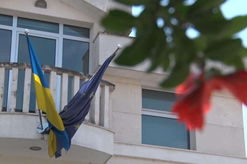 Zgrada Delegacije EU u Podgorici, Foto: Screenshot/TV Vijesti