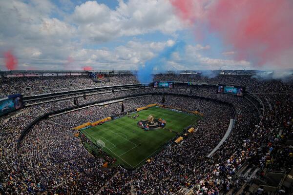 New York; The world's most famous city the stage for the biggest football...