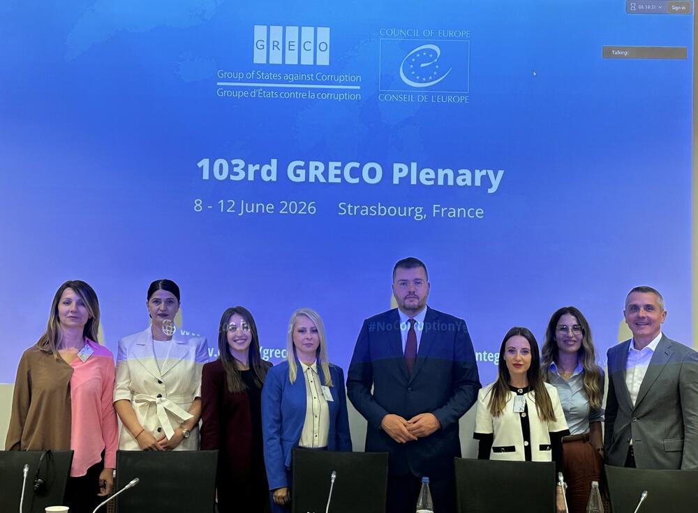GRECO razmatrao izvještaj o Crnoj Gori: Realizacija prepruka...
