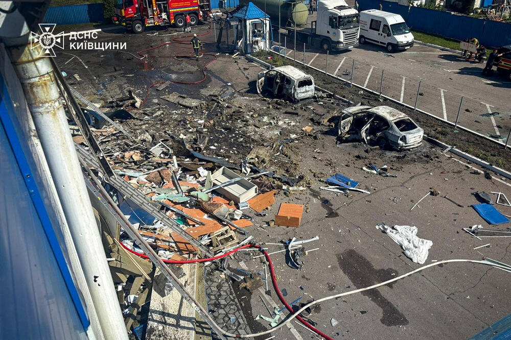 Detalj nakon jednog od napada na Kijev, glavni grad Ukrajine (Ilustracija), Foto: Reuters