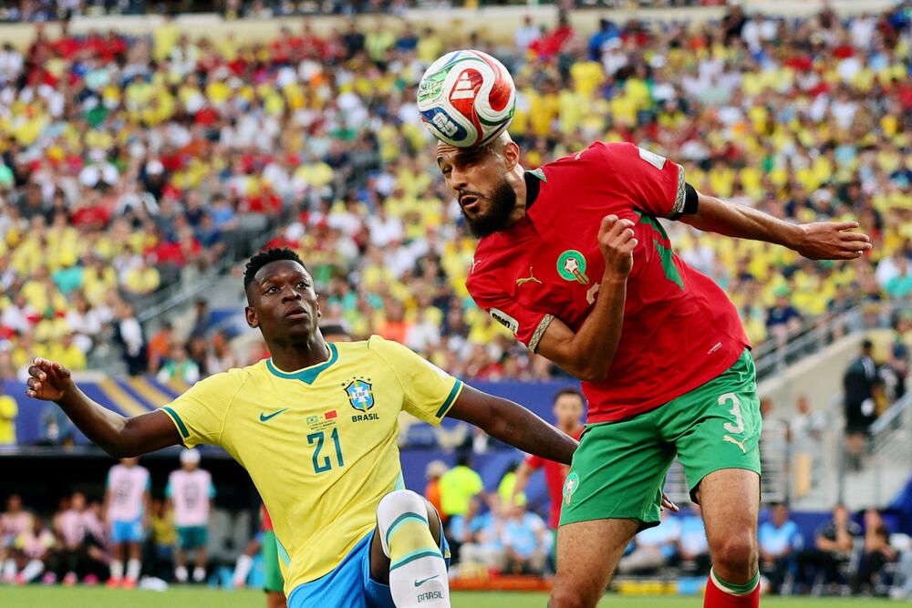 <p>Brazil i Maroko odigrali fenomenalno prvo poluvrijeme, u nastavku je Anćeloti smirio rivala za remi na startu grupe C - 1:1</p>