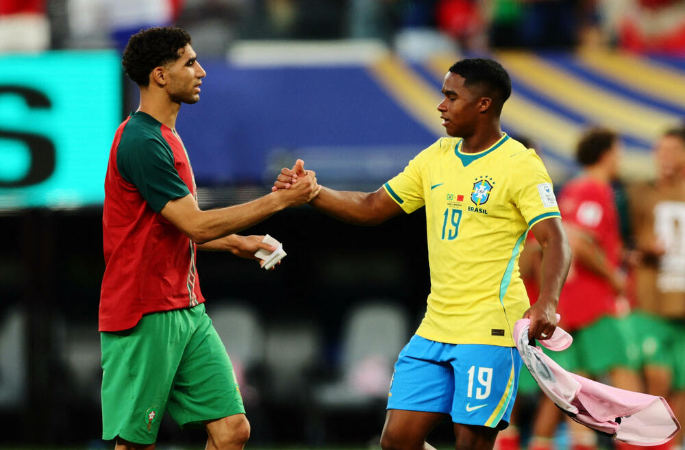 <p>Brazil i Maroko odigrali fenomenalno prvo poluvrijeme, u nastavku je Anćeloti smirio rivala za remi na startu grupe C - 1:1</p>