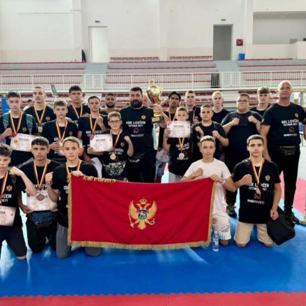 Karadağ Kickboks Şampiyonası: Lovćen en başarılı kulüp