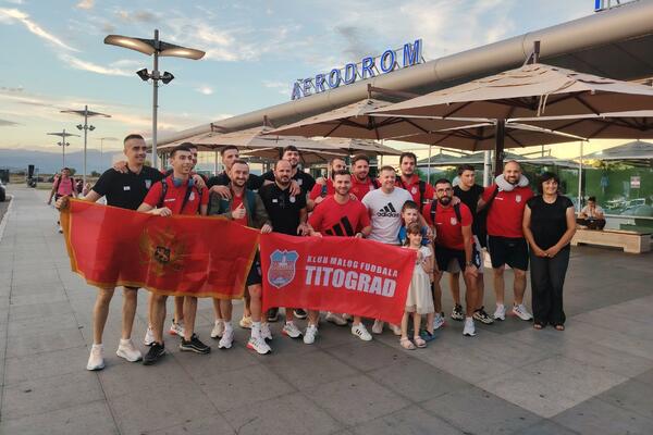 Titograđanima priređen doček po povratku iz Astane