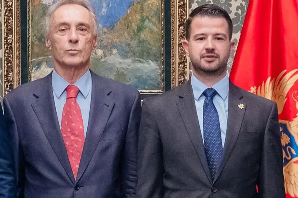Moraće da traži alternativu za člana Komisije: Lekić i Milatović, Foto: Printscreen/predsjednik.me