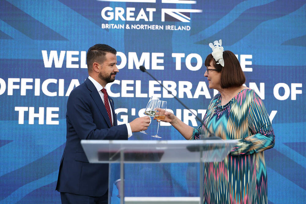 Milatović i Meken, Foto: Britanska ambasada u Podgorici