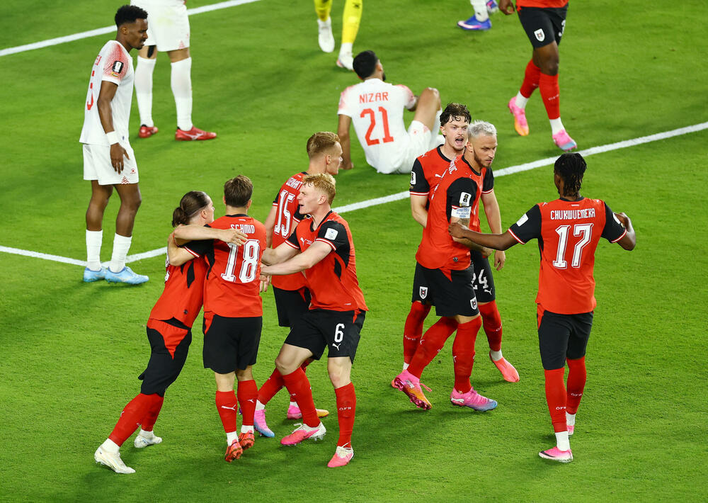 <p>Austrija u prvom kolu grupe I savladala Jordan 3:1</p>