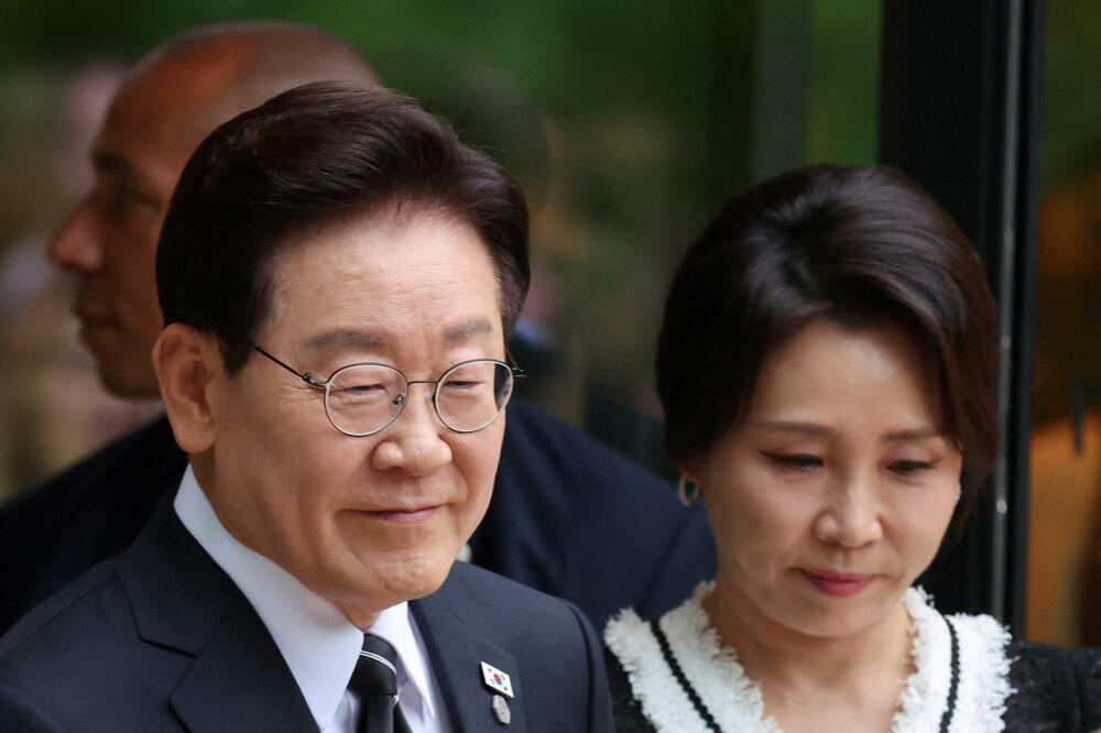 Li Dže Mjung na samitu G7, Foto: Reuters