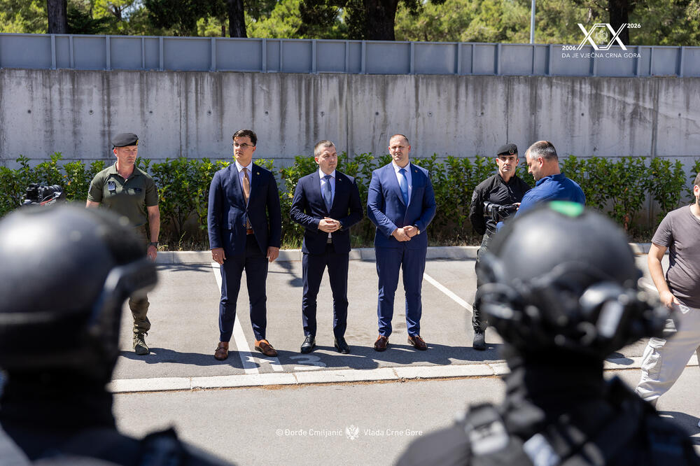 Foto: Kabinet potpredsjednika Vlade za bezbjednost, odbranu, borbu protiv kriminala i unutrašnju politiku