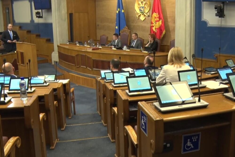Sa jedne od sjednica Skupštine Crne Gore, Foto: Screenshot/TV Vijesti