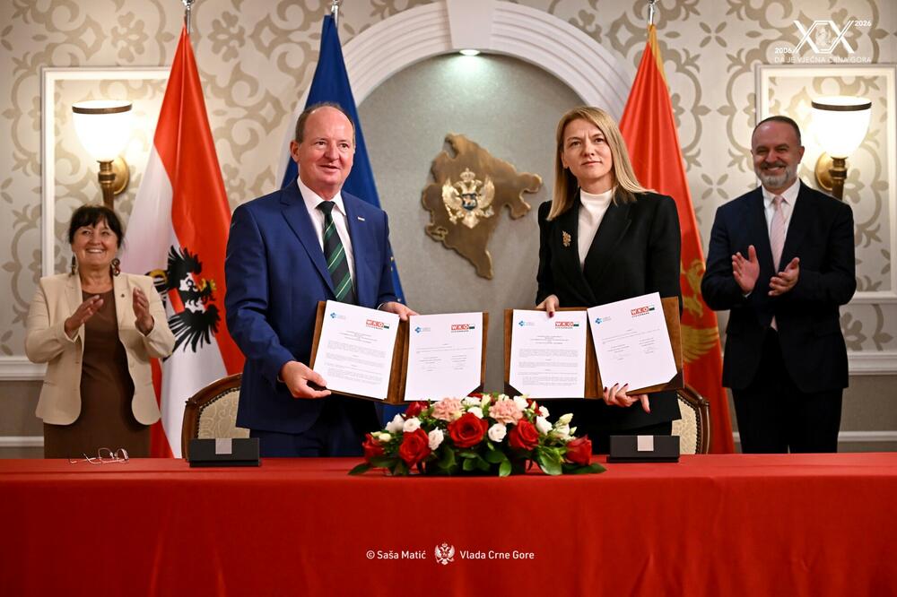Sa potpisivanje memoranduma, Foto: PKCG