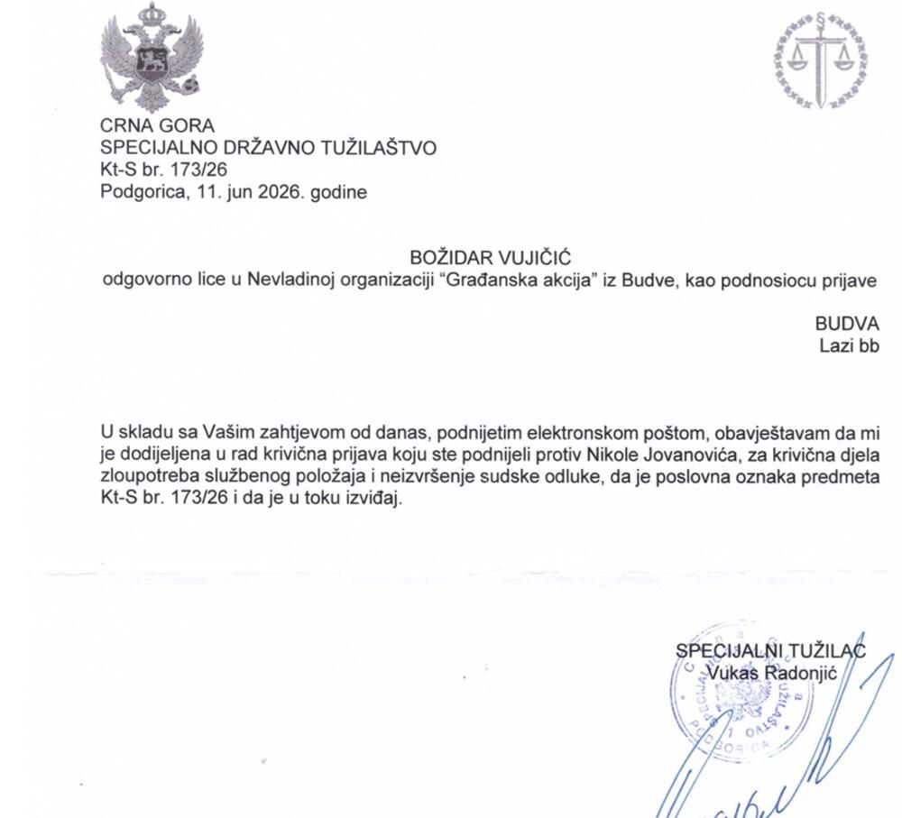 Akt tužilaštva