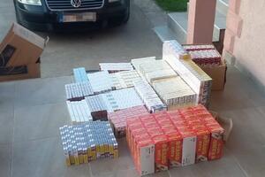 UP: Uhapšene dvije osobe, zaplijenjeno više od 2.000 paklica...