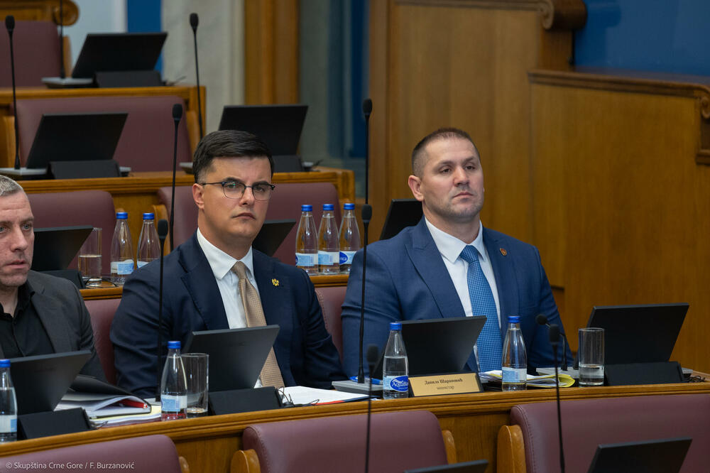 Šaranović i Šćepanović, Foto: Skupština Crne Gore