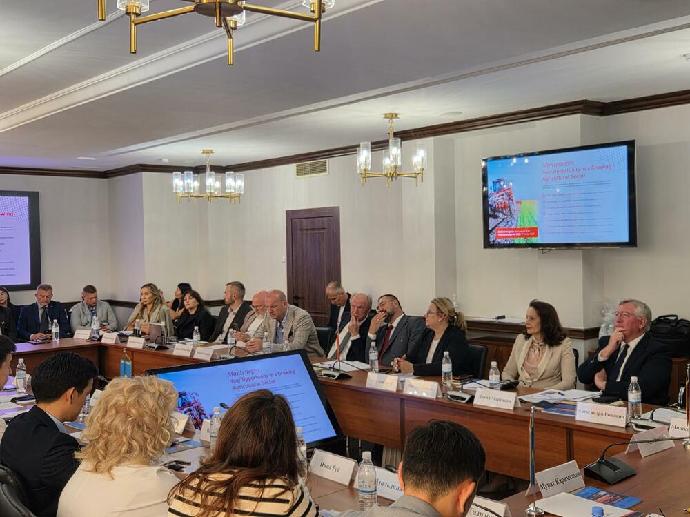 <p>Iz Privredne komore (PKCG) je saopšteno da su kazahstanski i crnogorski privrednici na poslovnom forumu dodatno osnažili privredne veze između dvije zemlje, unaprijedili međusobno razumijevanje poslovnih potencijala i otvorili nova vrata za konkretne projekte i partnerstva</p>