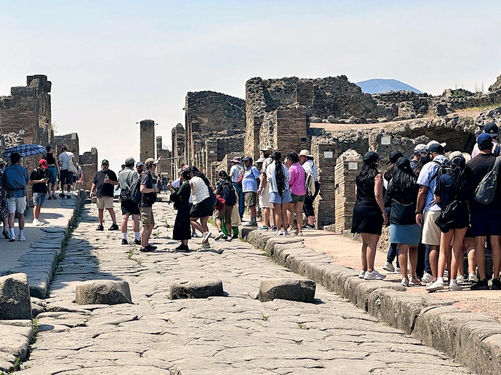 Ulica u Pompejima