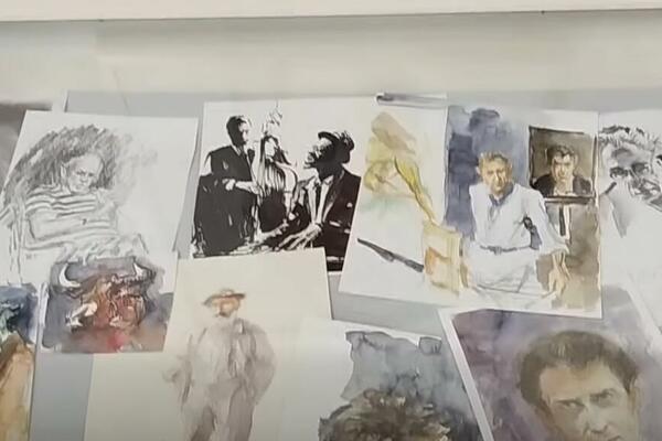 Portretski omaž velikanima umjetnosti koji su oblikovali slikarev...