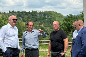 Joković sa saradnicima u Pljevljima, obišli radove na izgradnji...