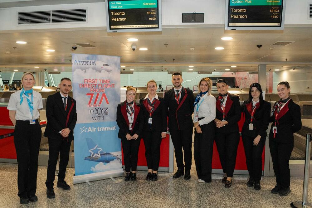 <p>Međunarodni aerodrom Tirana (TIA) danas je objavio uspostavljanje prve direktne avio-linije prema Torontu u Kanadi. Ova ruta predstavlja istorijski uspjeh za albansku vazduhoplovnu industriju, budući da je riječ o prvom transatlantskom letu u istoriji Albanije.</p>