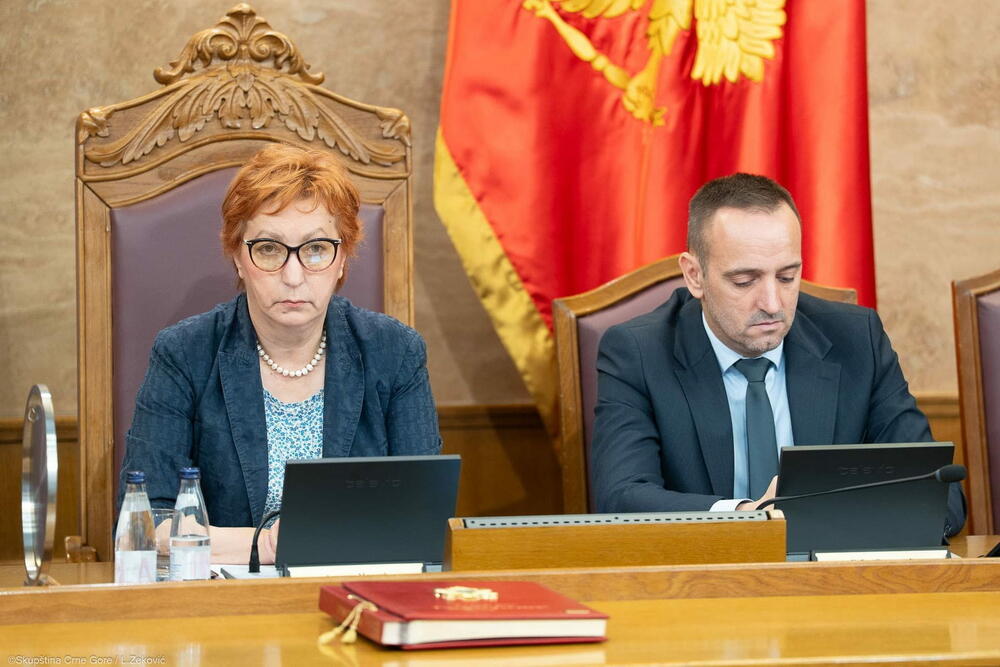 <p>Ministar pravde Bojan Božović je u Skupštini obrazlagao predlog izmjena Zakona o sprečavanju korupcije</p>