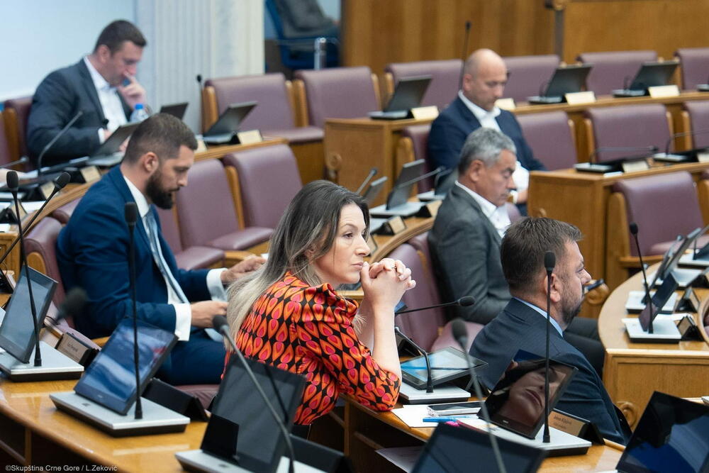 <p>Ministar pravde Bojan Božović je u Skupštini obrazlagao predlog izmjena Zakona o sprečavanju korupcije</p>